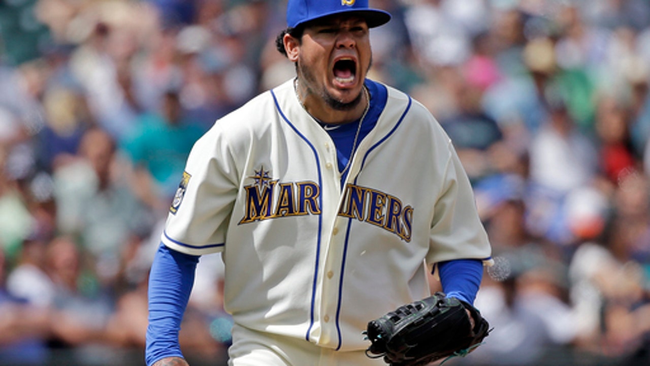 Kingly start from Hernandez gives Mariners 4-0 win over A's (Jul 09, 2017)